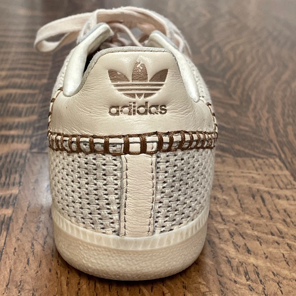 Adidas Wales Bonner White/Brown Samba Sneakers - Picture 2 of 5